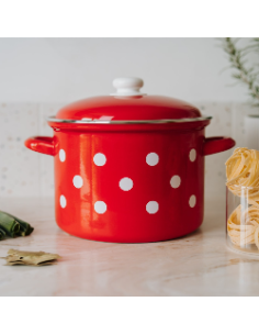 Garnek emaliowany 6,8 l z...