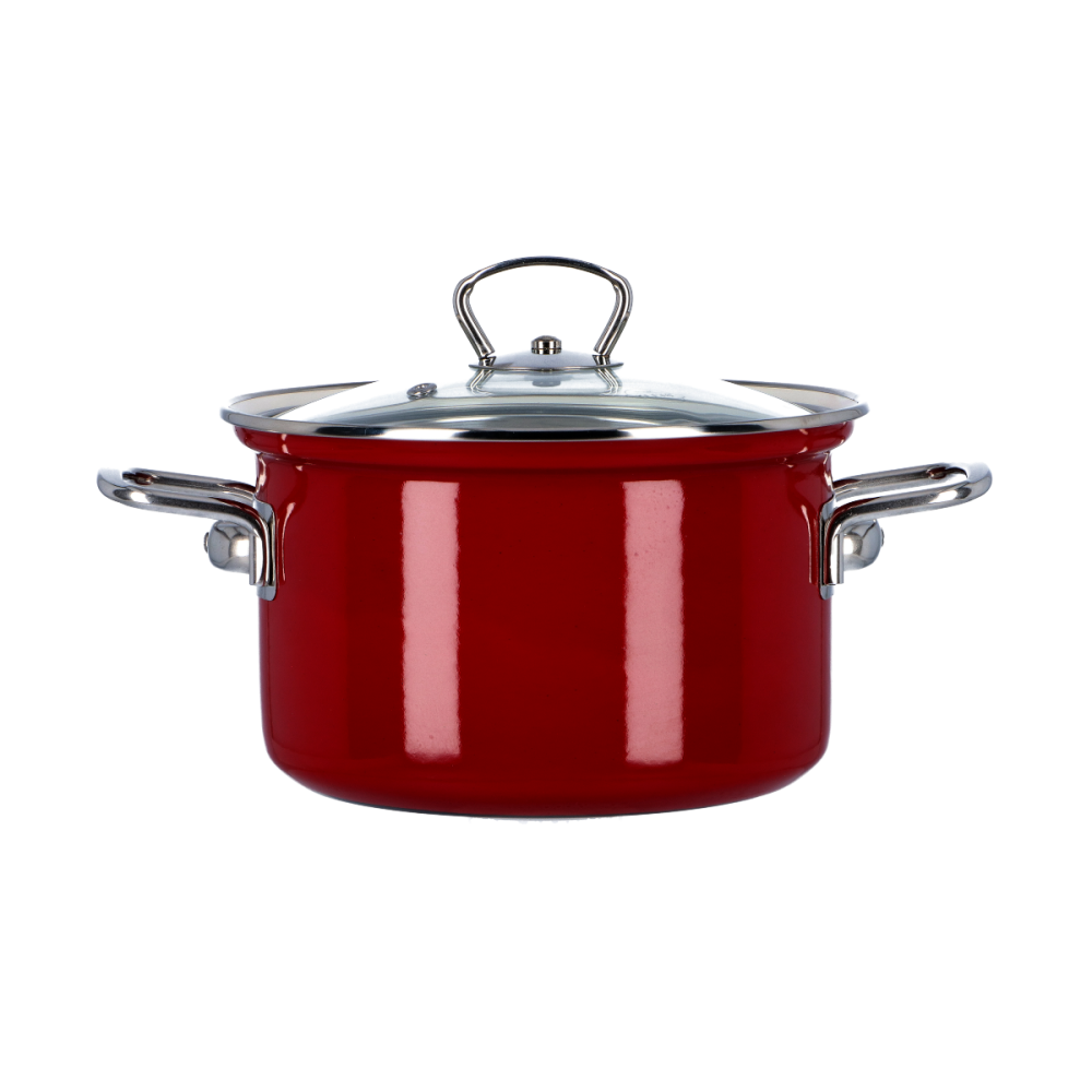 Komplet garnków emaliowanych...