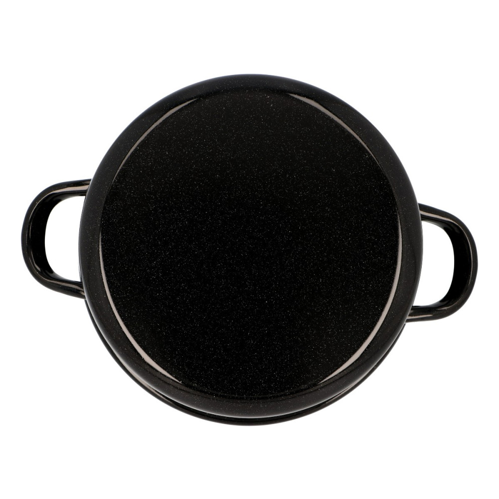 Garnek emaliowany 4,5 l czarny...