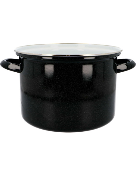 Garnek emaliowany STANDARD PLUS Belis z pokrywką 8 l