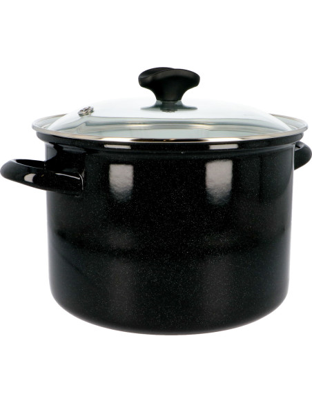 Garnek emaliowany STANDARD PLUS Belis z pokrywką 8 l