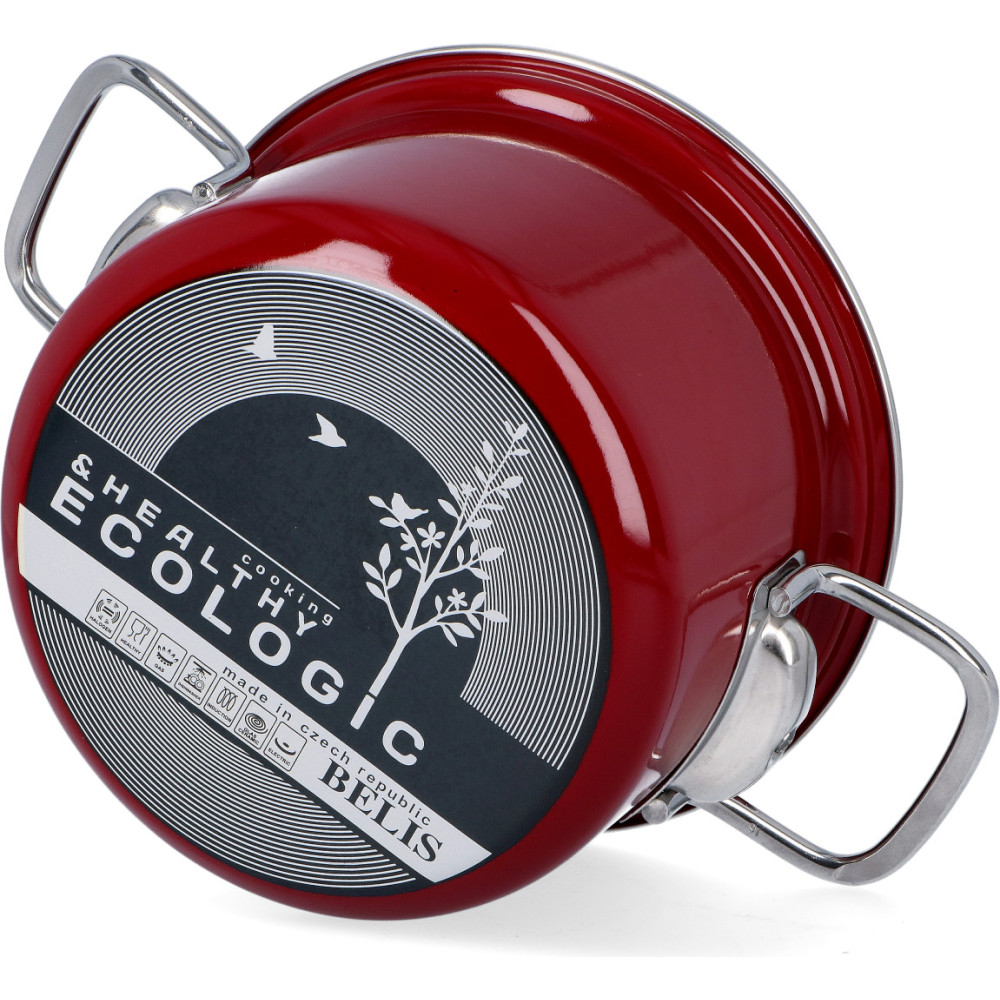 Garnek emaliowany 3,6 l z pokrywką...