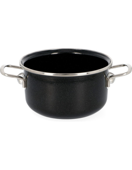 Garnek emaliowany 3,5 l z pokrywką SFINX PREMIUM 20 cm Belis