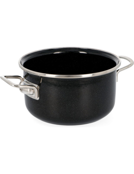 Garnek emaliowany 3,5 l z pokrywką SFINX PREMIUM 20 cm Belis