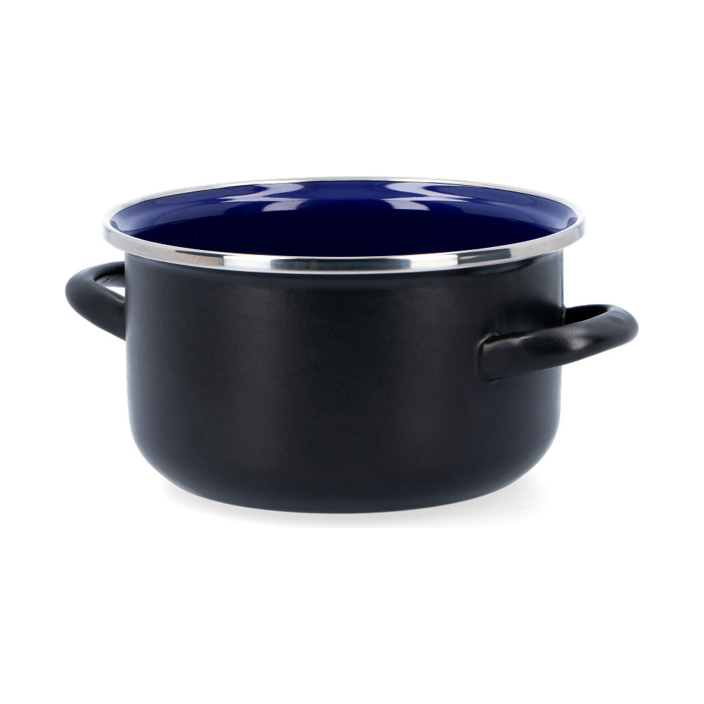 Garnek emaliowany 1,5 l z pokrywką...