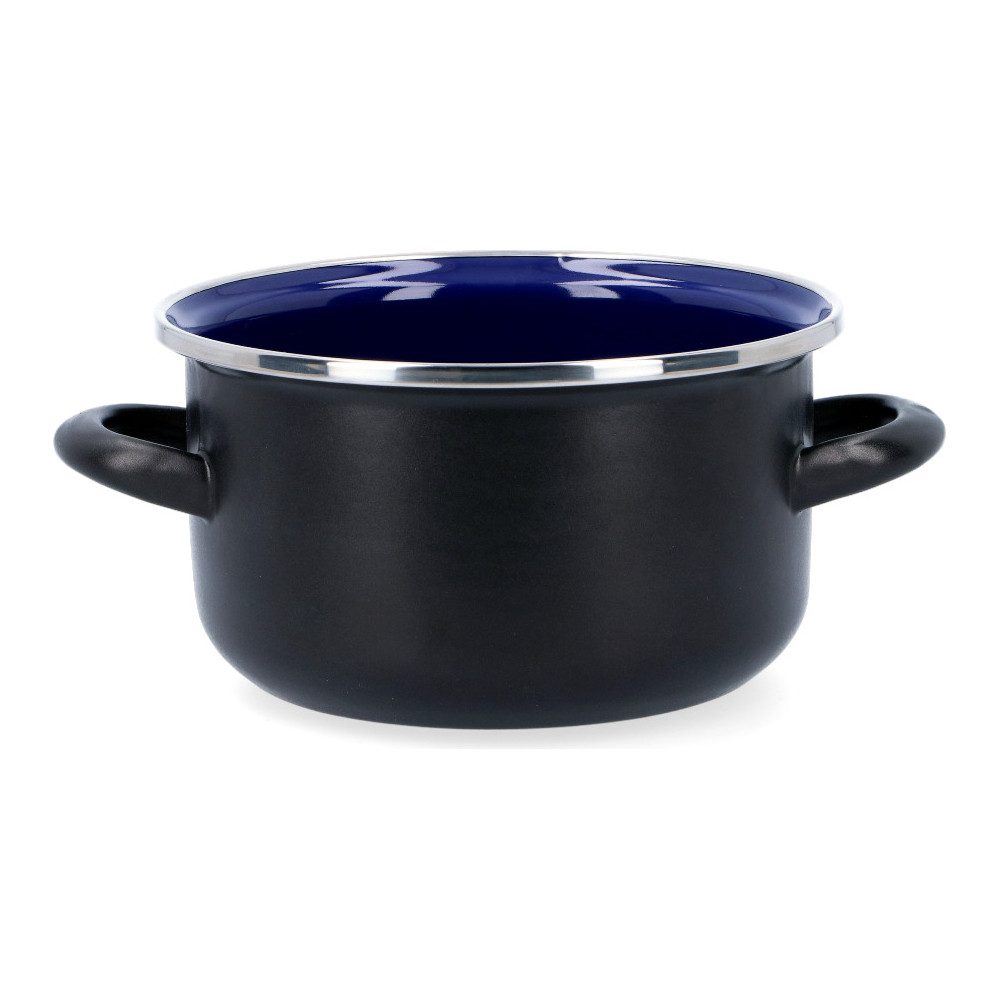 Garnek emaliowany 1,5 l z pokrywką...