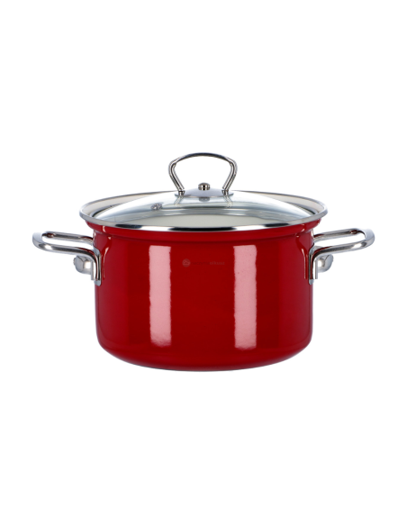 Komplet garnków emaliowanych ECO-CERAMIC 4 el.