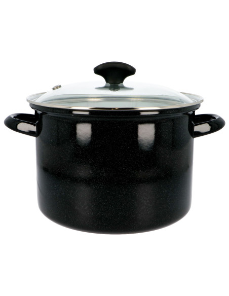 Garnek emaliowany STANDARD PLUS Belis z pokrywką 8 l