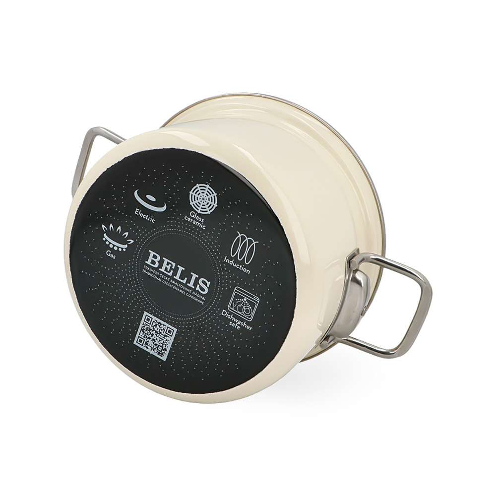 Garnek emaliowany 6,1 l z pokrywką...